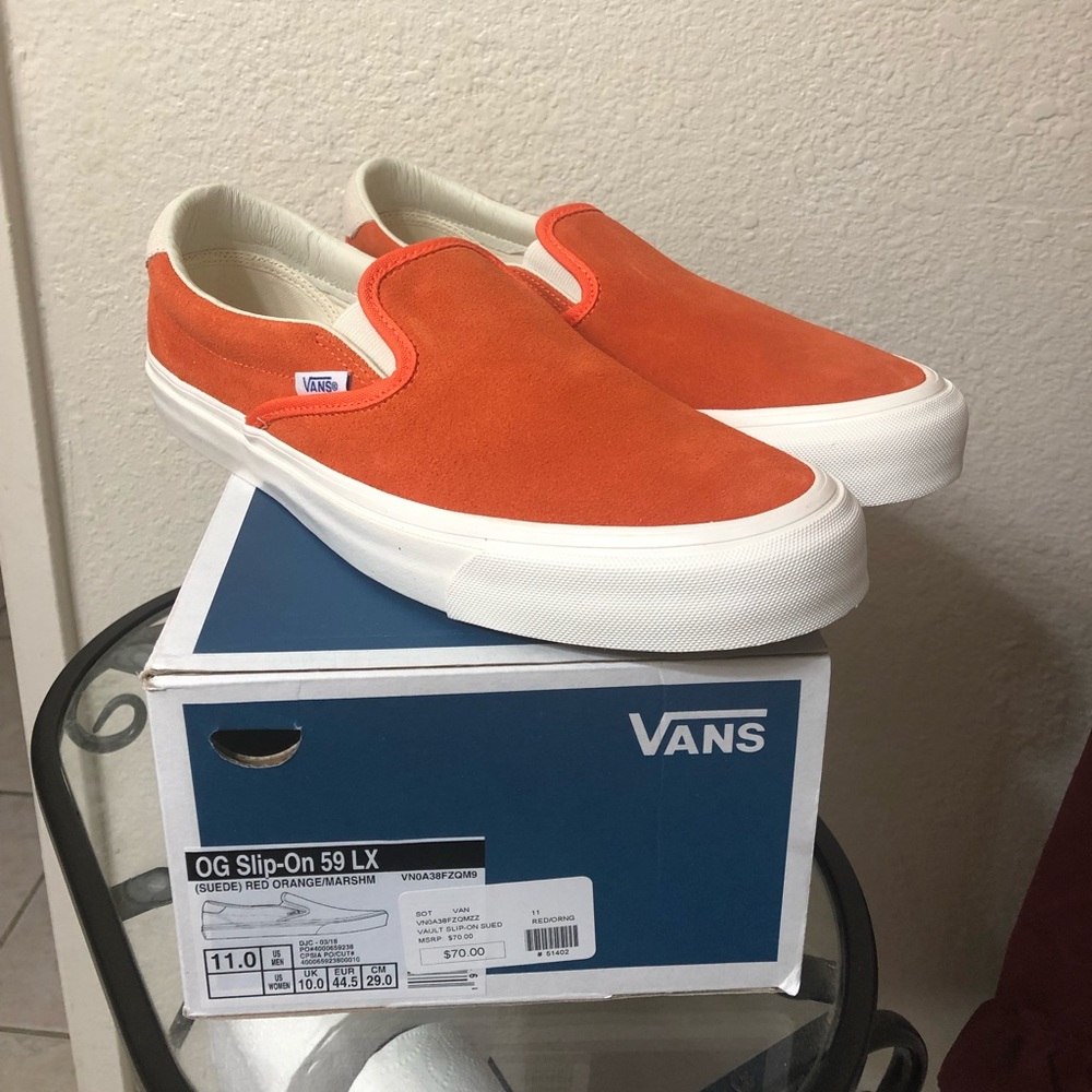 Vans og lx slip on vault